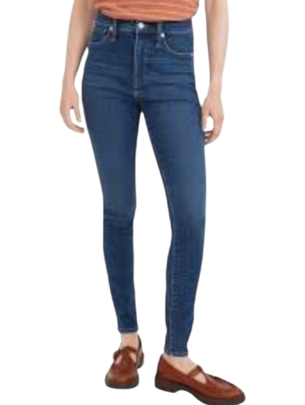 Madewell Blue 10" Hi Rise Skinny Denim Jeans Size 27